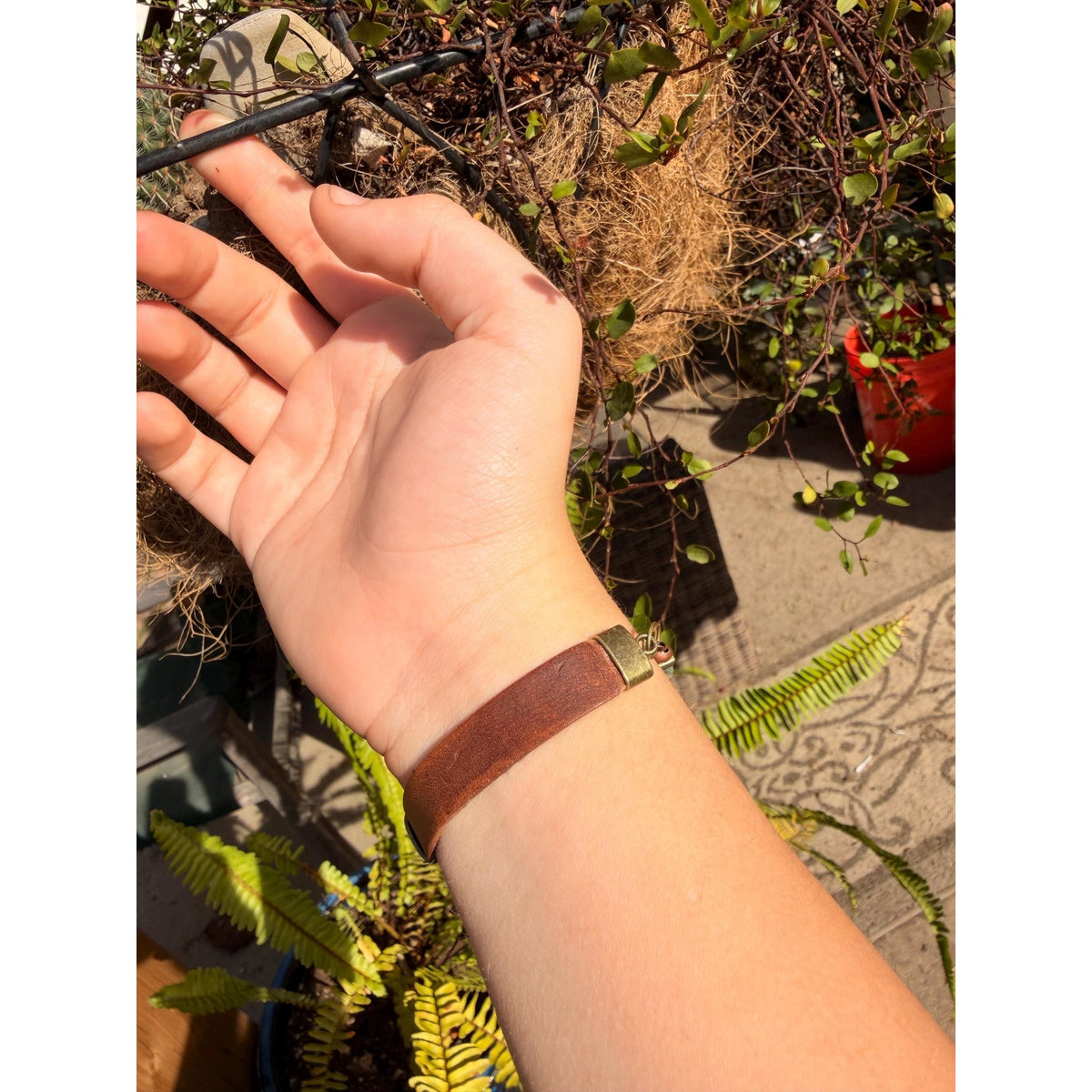 Turquoise Heishi Leather Bracelet – Southwest Style Antique Brass Jewelry