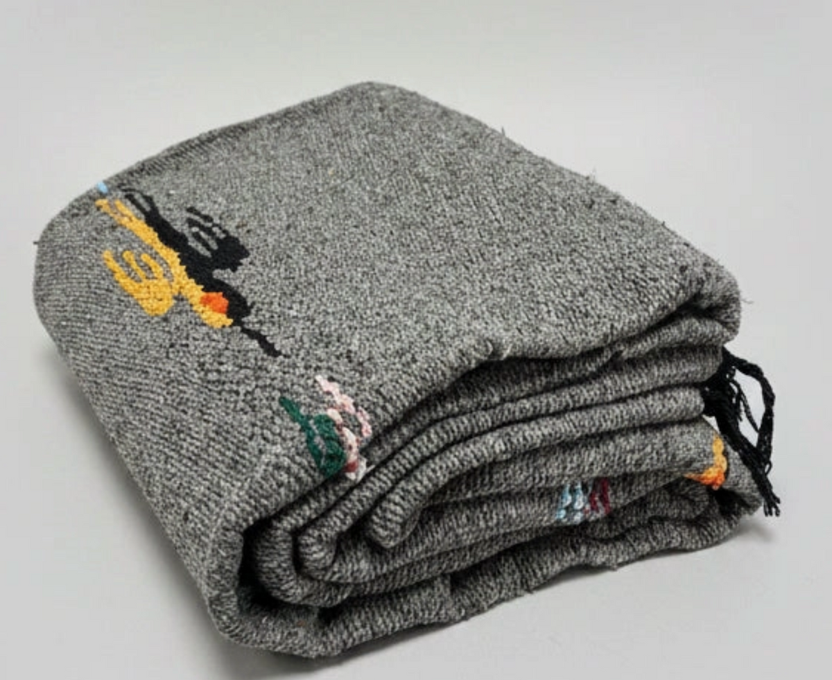 Wool Mexican Thunderbird Blanket