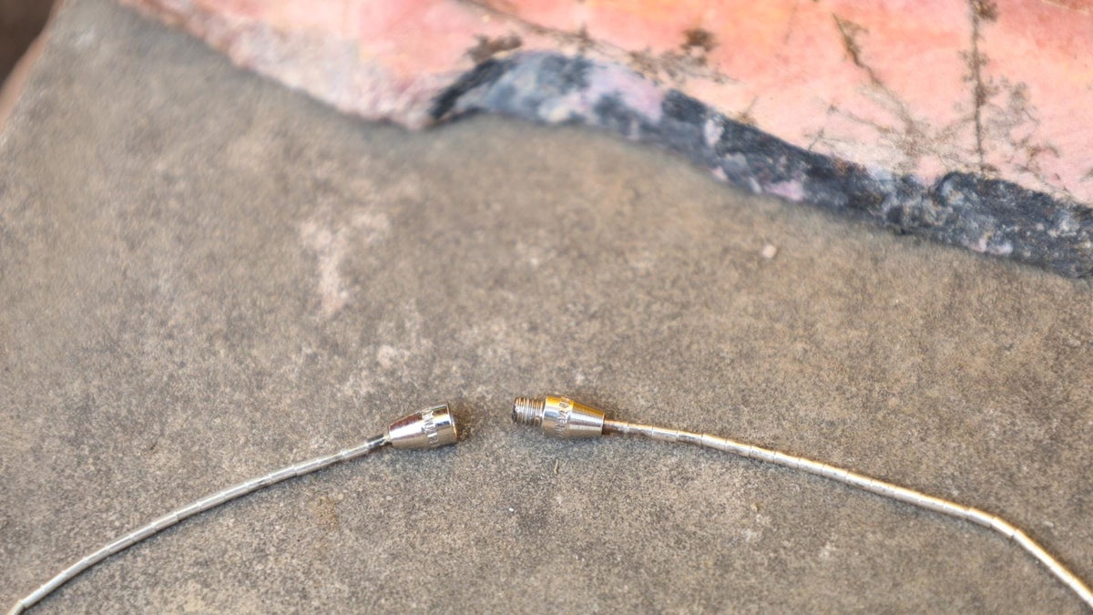 Sterling Silver Feather Necklace | Southwest Style Layering Jewelry