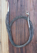 Liquid Silver Multi Strand Sterling Necklace with Lobster Clasp 24.5 Inch